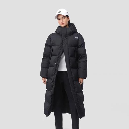 HH情侣款日常休闲舒适保暖鸭绒长款羽绒服 商品图1