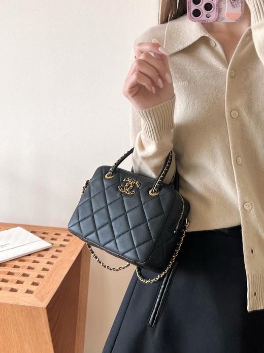 香奈儿𝟮𝟱𝗖早春手提𝟭𝟵相机包黑色（HH） 商品图1