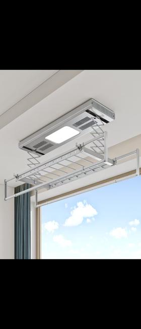 op欧派 晾衣架 619 全+声控 银色