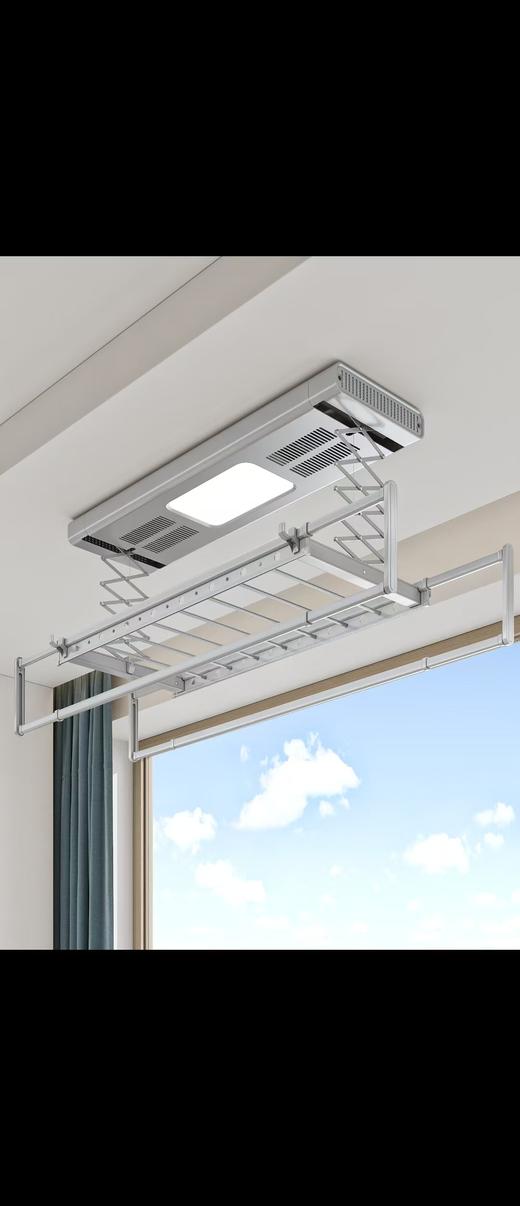 op欧派 晾衣架 619 全+声控 银色 商品图0