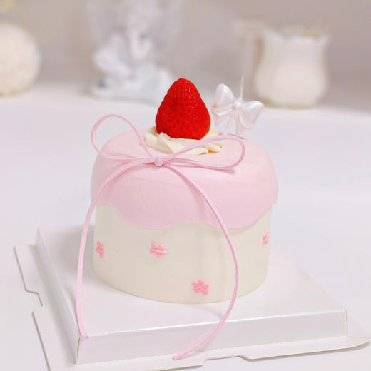 粉粉小雪屋草莓蛋糕 | 糕匠 商品图4