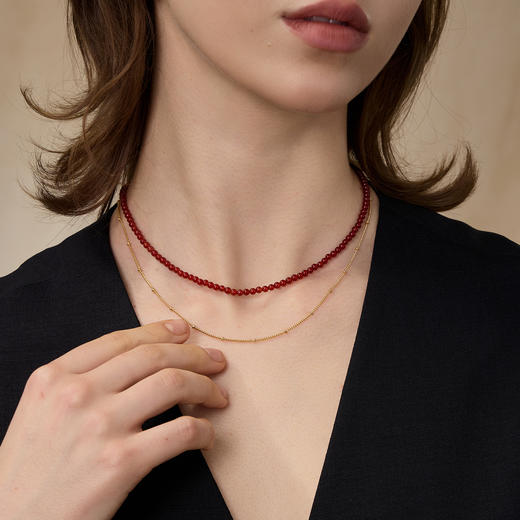 ARSIS｜蛇来运转系列 蛇纹鸿运双层叠链 商品图4