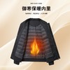 【90%鸭绒】圣得西黑色男士羽绒服冬季时尚潮流夹克外套 商品缩略图1