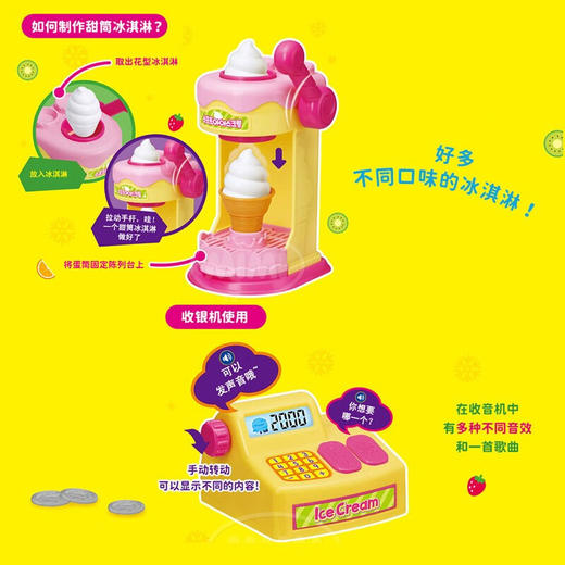 mimi world Toritori 变色冰淇淋店MIMCMW38203 商品图3