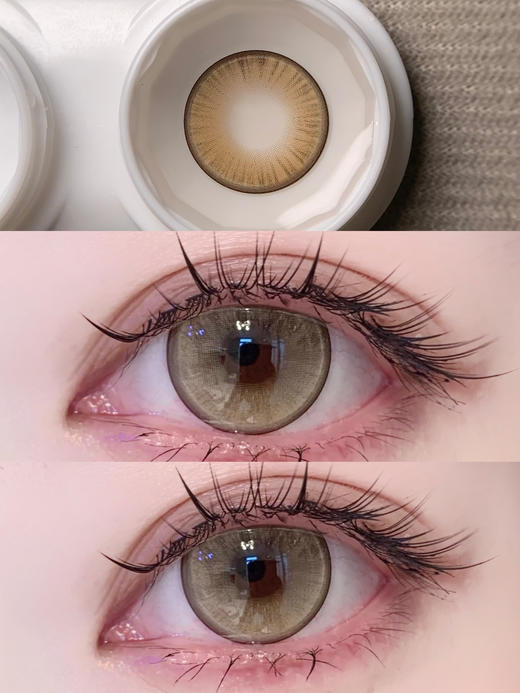 MirageColor黎雾旗下 | 盐霜蓝莓&半熟南瓜&偷心提子&肉桂桃子 14.5mm白狮参考着色大直径  半年抛 商品图13