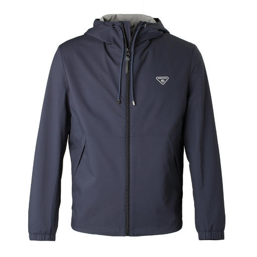 Marco Azzali连帽拉链款夹克JJ65107B1 商品图0