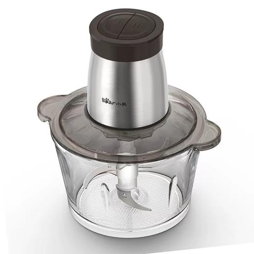 小熊（Bear） 绞肉机家用多功能肉馅机辅食搅拌切菜玻璃 QSJ-D03W5玻璃 商品图1