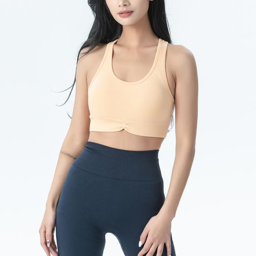 Gymicon能量符号 新款纯色无缝针织一体式瑜伽内衣YAWX2221 商品图1