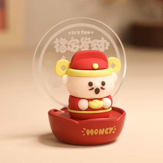 【新年限定❗️纳福开运小夜灯】好运加持，福气满满，马年新款可爱招财猫财神迷你摆件学生礼品桌面装饰台灯 商品图5