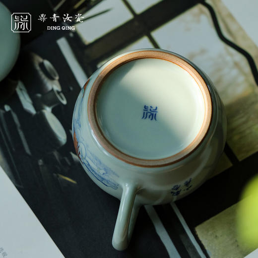 问鼎鼎青系列斗彩德钟壶（嬉戏童趣） 商品图4