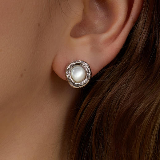 ARSIS｜蛇来运转系列 蛇纹鸿运耳钉 商品图10