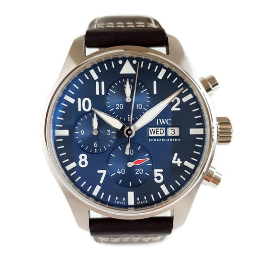 【99新未使用品】IWC 万国飞行员系列IW378003自动机械机芯43MM（男款）日期、星期显示；计时功能061224NJS11 商品图0