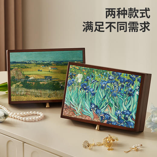 初心| 单层首饰盒鸢尾花丰收油画桃花芯 商品图5