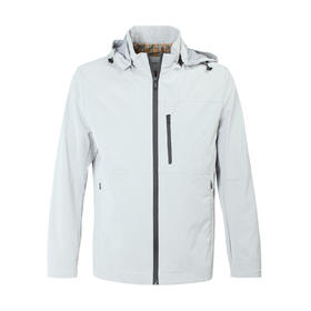 Marco Azzali带帽款拉链夹克JJ67718D4