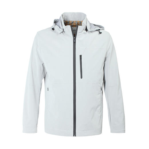 Marco Azzali带帽款拉链夹克JJ67718D4 商品图0