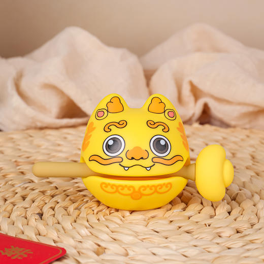 【轻奢风格！时尚造型】财富+1小木鱼卡通木鱼敲敲乐解压玩具办公室摆件学生搞怪打击乐器。ry 商品图8