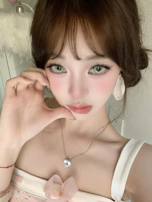 MirageColor黎雾旗下 | 盐霜蓝莓&半熟南瓜&偷心提子&肉桂桃子 14.5mm白狮参考着色大直径  半年抛 商品图6