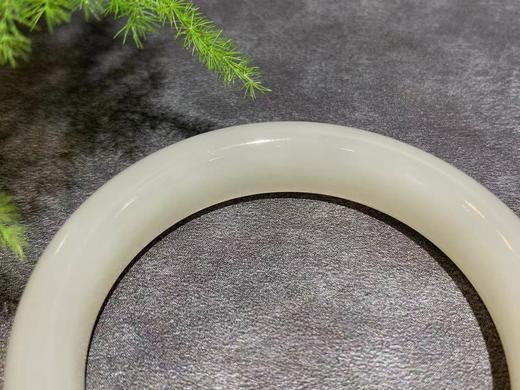 【御珠宫坊】羊脂白玉手镯52mm 商品图1