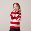 mettekids儿童100%羊绒衫秋冬女童条纹毛衣中大童男童针织衫童装 商品缩略图1