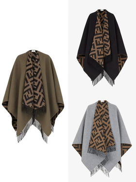 FD-S 双面羊毛羊绒斗篷