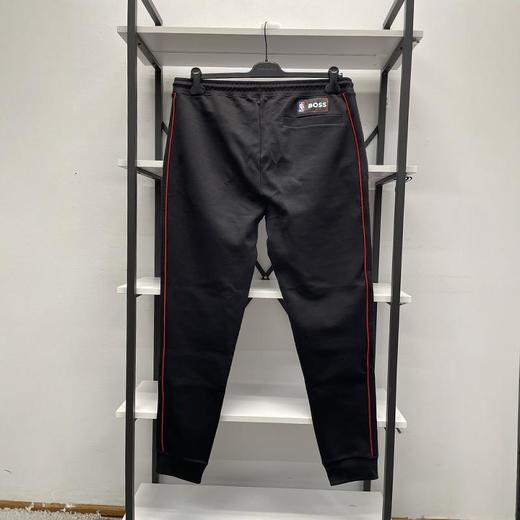 HUGO BOSS/胡戈波士 男士联名款撞色饰边系带松紧腰束脚卫裤长裤 商品图2