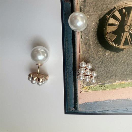 LHWINDSOR 原创设计创意双面爱心饼干耳环 商品图3