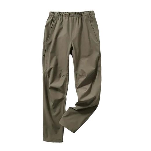 镇店之宝！茑系高端4D立裁秋冬加绒男户外防水通勤休闲裤户外软壳 商品图4