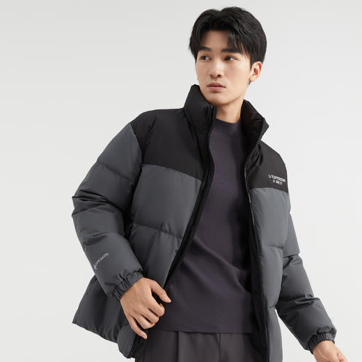 【90%鸭绒】圣得西羽绒服男冬季加厚24新款拼接撞色时尚保暖外套 商品图4