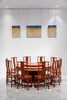 红桥红  家具严选  缅甸花梨(大果紫檀）  【178 雕花牙边六角底座 圆餐桌十三件套】 商品缩略图0