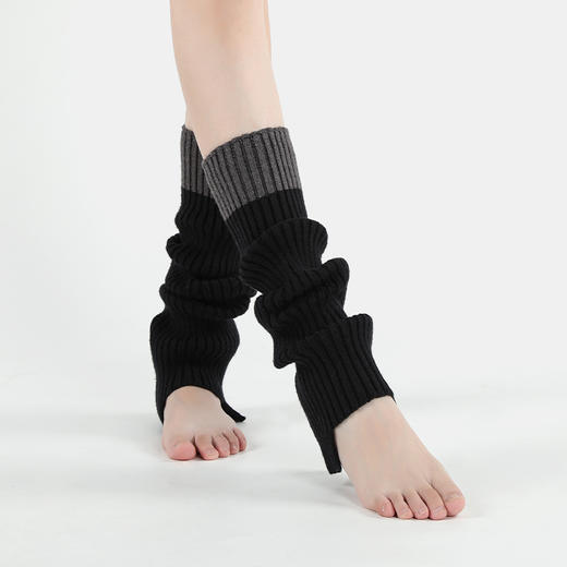 哈瓦塔春秋冬保暖羊毛小腿堆堆袜套 商品图5