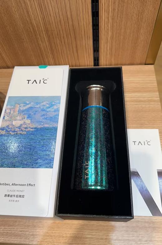 【6折清仓】TAIC太可纯钛保温杯女男士水杯便携双层钛杯刻字茶杯定制420ML 商品图2