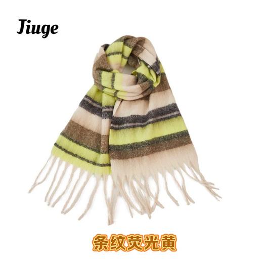 【百变百搭，新品韩系！】轻抚绸缎，秋冬百搭；纹路曼妙，氛围感十足。暖颈护颈，情侣时尚；季节流行，新款必入！ 商品图7