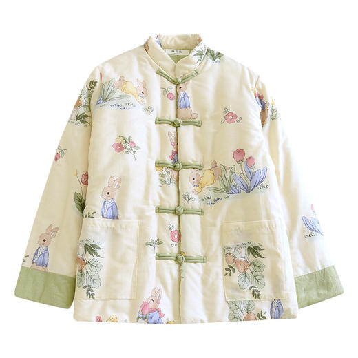 73  冬季纯手工棉花衣女士加厚保暖外套中式盘扣上衣HLY 商品图4