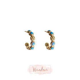 LHWINDSOR  原创设计水影耳环小众时尚耳环