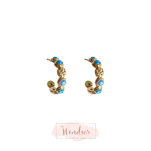 LHWINDSOR  原创设计水影耳环小众时尚耳环 商品图0