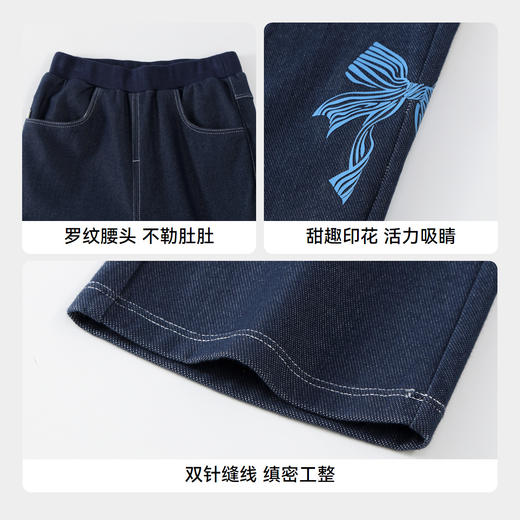 女童牛仔单裤春季新款安奈儿童装实体店同款XG516551 商品图5