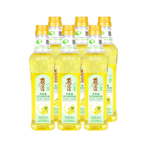 苍茫谣芥花油｜农科院研制、非转基因绿色食品、油烟少、富含不饱和脂肪酸 商品图1