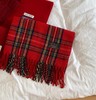 【格子复古韩风，色系好搭不挑】网红推荐，韩风围巾必备，复古流苏别具风情，好搭不挑，快来围上保暖又时尚的大爱格子色系围巾吧！ 商品缩略图2