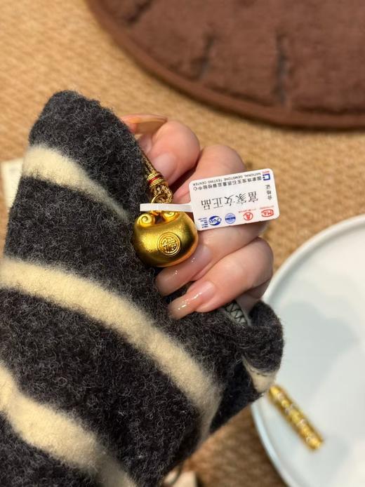 不是真金买不起沙金镀金𝟏𝟖𝐊更有性价比招财平安富贵 商品图10