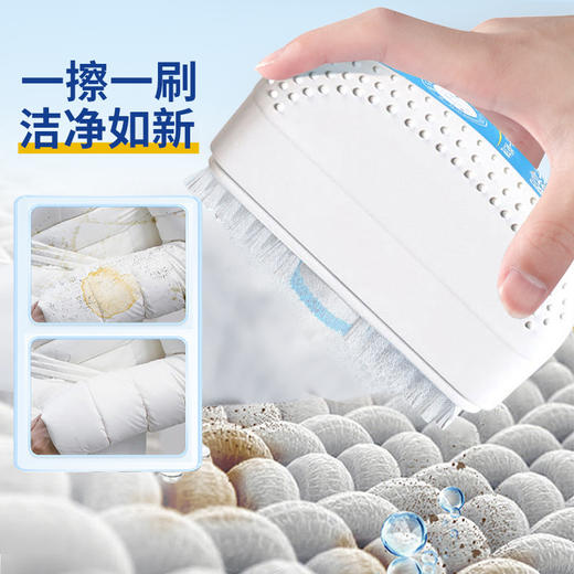 羽绒服干洗剂 黑科技，新升级自带刷头，免水清洁，洗衣物残留 干洗刷*1+补充液*2 商品图1
