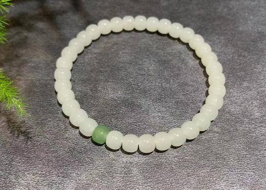 【御珠宫坊】羊脂白玉手串 商品图1