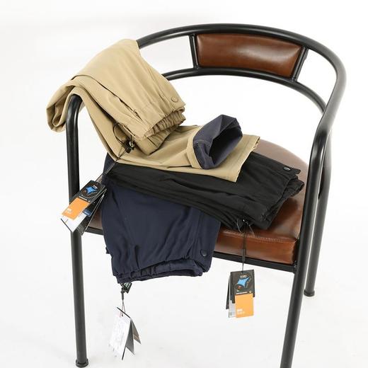 城市机能风2024秋冬季加绒新款男户外运动保暖三防软壳裤防风防水 商品图1