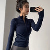 Gymicon能量符号 运动外套四面高弹纽扣跑步瑜伽长袖YASY2316 商品缩略图0