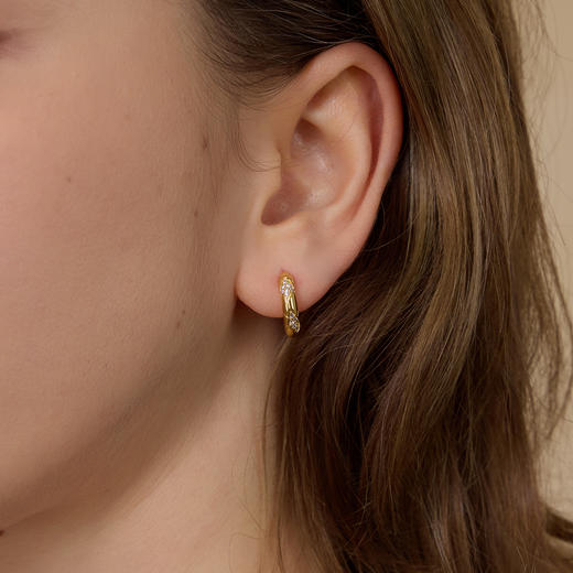 ARSIS｜新年系列 蛇来运转小耳圈 商品图4