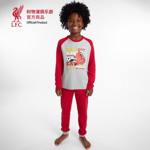 【官网同款】利物浦俱乐部 | 儿童长袖睡衣套装利物鸟家居服 商品图2