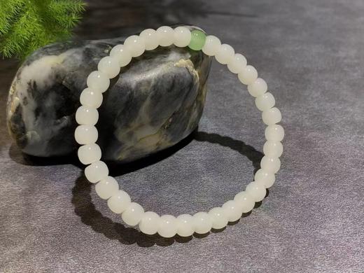 【御珠宫坊】羊脂白玉手串 商品图2