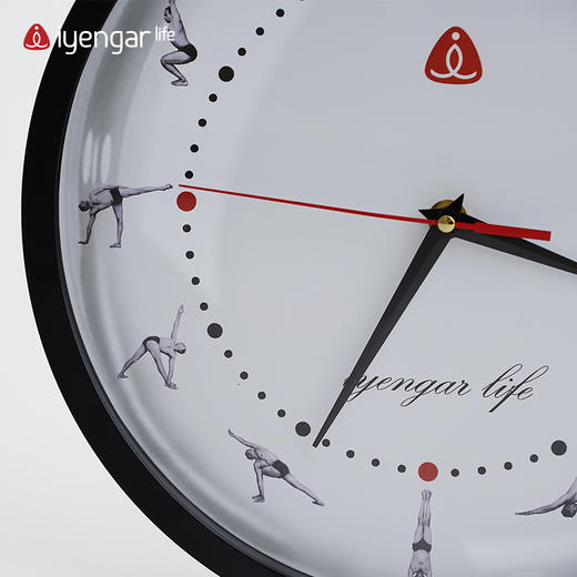 艾扬格 Life  瑜伽 挂钟[现货]F1009 商品图3