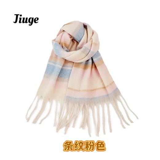 【百变百搭，新品韩系！】轻抚绸缎，秋冬百搭；纹路曼妙，氛围感十足。暖颈护颈，情侣时尚；季节流行，新款必入！ 商品图6