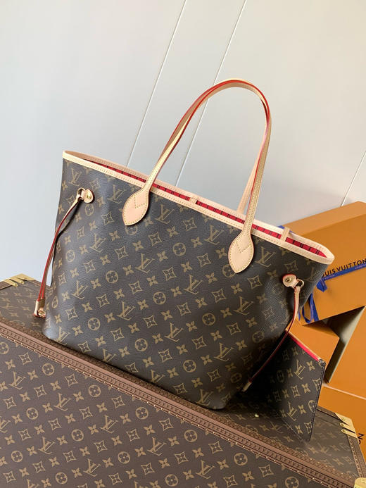 夏日特惠💰800 原单LV M40995 购物袋 本款 Neverfull 中号托特包 商品图3