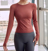 Gymicon能量符号 秋冬新款健身服瑜伽服长袖跑步运动上衣SY2038 商品缩略图2